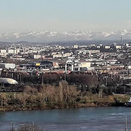T4/5 Avec Vue Sur Les Alpes A 5 Minutes De Lyon Apartment La Mulatiere Exterior photo