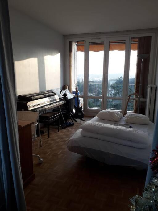 T4/5 Avec Vue Sur Les Alpes A 5 Minutes De Lyon Apartment La Mulatiere Exterior photo